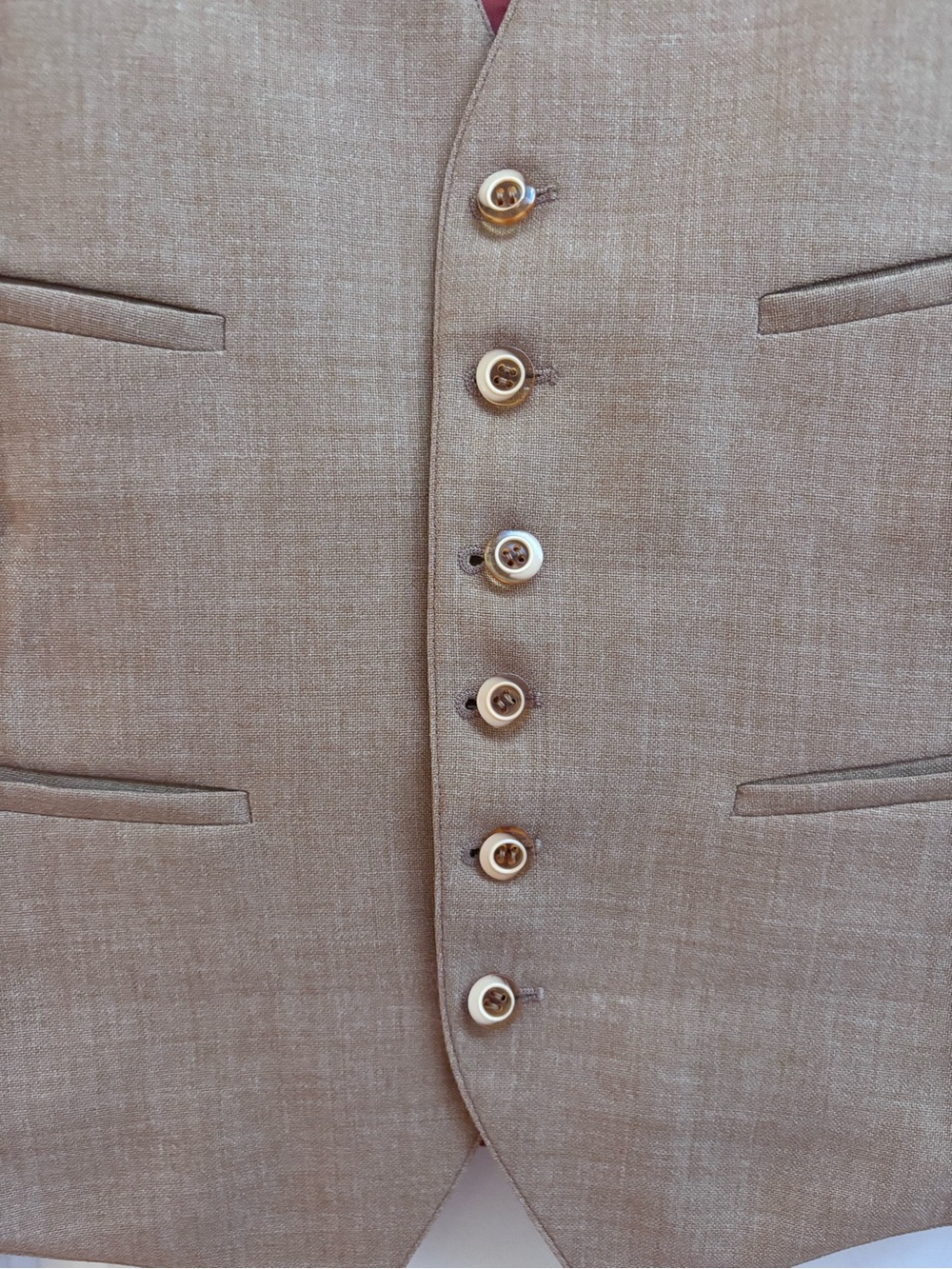 VINTAGE multi-button vest - Picture 3 of 5